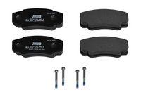 Bremsbelagsatz, Scheibenbremse