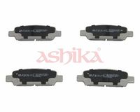 Set placute frana,frana disc ASHIKA, Cod: 51-07-702