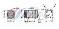 Compresor clima / aer conditionat AVA Clever Choice, Cod: MNK048
