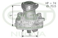водна помпа, охлаждане на двигателя