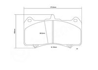 BREMBO High performance remblokkenset 3