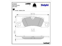 комплект спирачно феродо, дискови спирачки