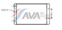 Radiator, racire motor AVA Clever Choice, Cod: VNA2027
