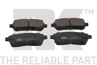 Bremsbelagsatz, Scheibenbremse