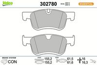 Bremsbelagsatz, Scheibenbremse