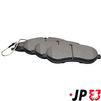 комплект спирачно феродо, дискови спирачки