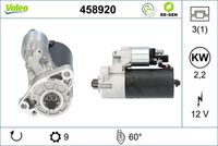 Starter VALEO, Cod: 458920