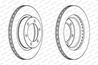 FERODO Remschijf 2