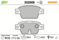 Bremsbelagsatz, Scheibenbremse