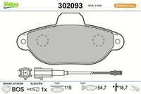 Bremsbelagsatz, Scheibenbremse