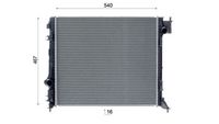 Thumbnail - Radiateur - CR2241000S - MAHLE