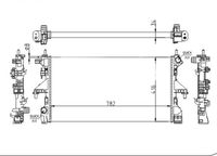 Radiator, engine cooling