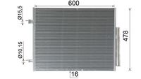 Thumbnail - Condensor, airconditioning - AC1131000P - MAHLE