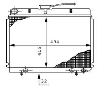 Thumbnail - Radiateur - CR232000P - MAHLE