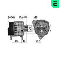 Generator / Alternator ERA, Cod: 209102A