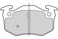 Bremsbelagsatz, Scheibenbremse