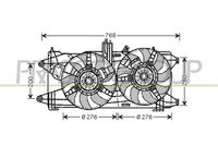 Ventilator, radiator PRASCO, Cod: FT907F004