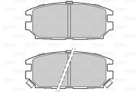 Bremsbelagsatz, Scheibenbremse