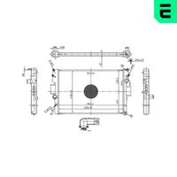 Radiator, racire motor ERA, Cod: 673045