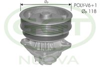 водна помпа, охлаждане на двигателя