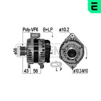 Generator / Alternator ERA, Cod: 209134