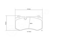 BREMBO High performance remblokkenset 3