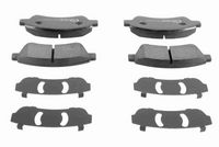 комплект спирачно феродо, дискови спирачки