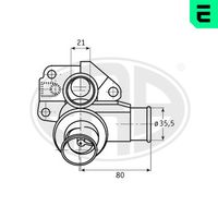 термостат, охладителна течност