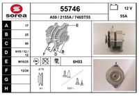 Generator / Alternator EAI, Cod: 55746