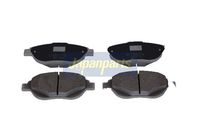 комплект спирачно феродо, дискови спирачки