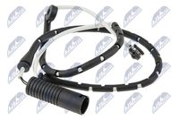 предупредителен контактен сензор, износване на накладките