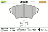 комплект спирачно феродо, дискови спирачки