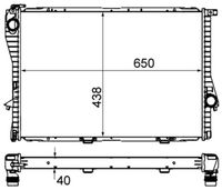 Thumbnail - Radiateur - CR295000S - MAHLE