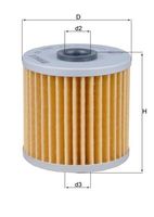 Thumbnail - Oliefilter - OX796 - MAHLE