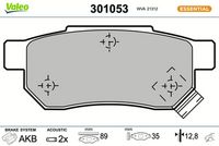 Bremsbelagsatz, Scheibenbremse
