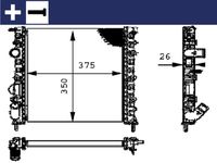 Thumbnail - Radiateur - CR308000S - MAHLE