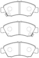 Set placute frana,frana disc AISIN, Cod: C1N020
