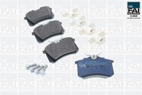 комплект спирачно феродо, дискови спирачки