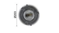 Thumbnail - Koppeling, radiateurventilator - CFC37000P - MAHLE
