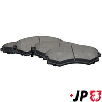 комплект спирачно феродо, дискови спирачки