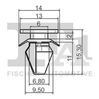 Moldings/aizsarguzlika 55-40027.5 FA1