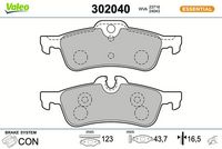 Bremsbelagsatz, Scheibenbremse