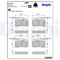 Bremsbelagsatz, Scheibenbremse