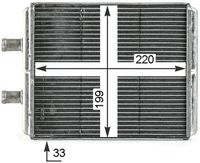 Thumbnail - Kachelradiateur, interieurverwarming - AH4000P - MAHLE