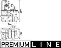 Thumbnail - Expansietank, koelvloeistof - CRT225000P - MAHLE