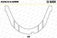 дистанционна шайба, колянов вал