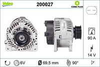 Generator / Alternator VALEO, Cod: 200027