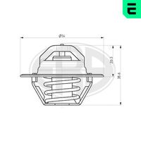 термостат, охладителна течност