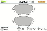 Bremsbelagsatz, Scheibenbremse