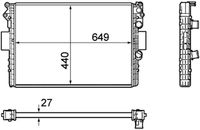 Thumbnail - Radiateur - CR1106000P - MAHLE